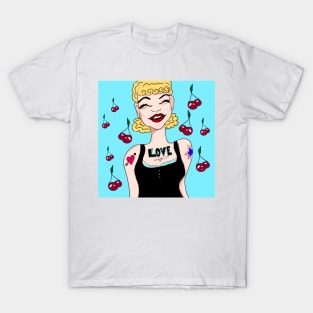 Rock and Roll girl T-Shirt